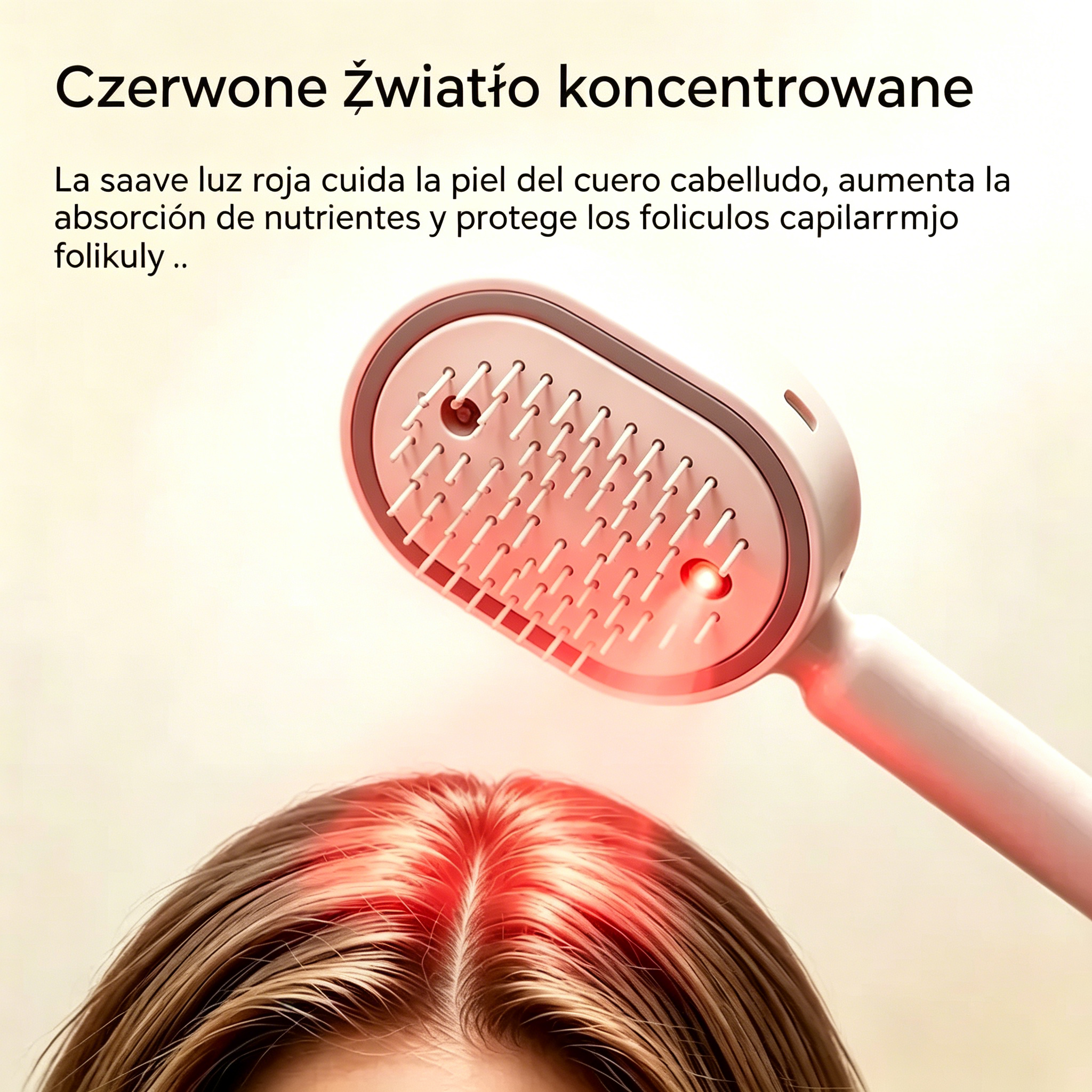 💨🔥 -50%!! ✨【Grzebień z rozpylaczem】 Pielęgnacja olejkami eterycznymi, zapobiega wypadaniu włosów, masuje skórę głowy⚡