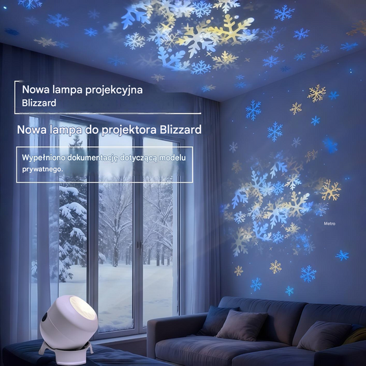 🔥Oferta ograniczona czasowo🔥 Dynamiczny, obrotowy projektor LED