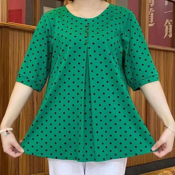 [🔥Oferta ograniczona czasowo🔥 ]💞[L-5XL] Nowa jesienna koszula w groszki 2026