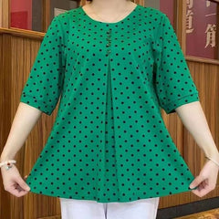 [🔥Oferta ograniczona czasowo🔥 ]💞[L-5XL] Nowa jesienna koszula w groszki 2026