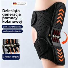 🦵🔥 [Kup jeden, drugi gratis!54.5 zł / sztuka]🚶‍♀️ Profesjonalna orteza kolana ze sprężynami ze stali węglowej | Idealna do spacerów i wędrówek; odpowiednia dla osób w średnim wieku i starszych