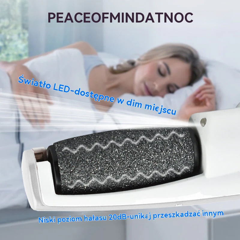 🦶✨ -50% 🔥 Gładkie pięty bez wysiłku! 👣 Elektryczny pilnik do stóp – efekt już po pierwszym użyciu!