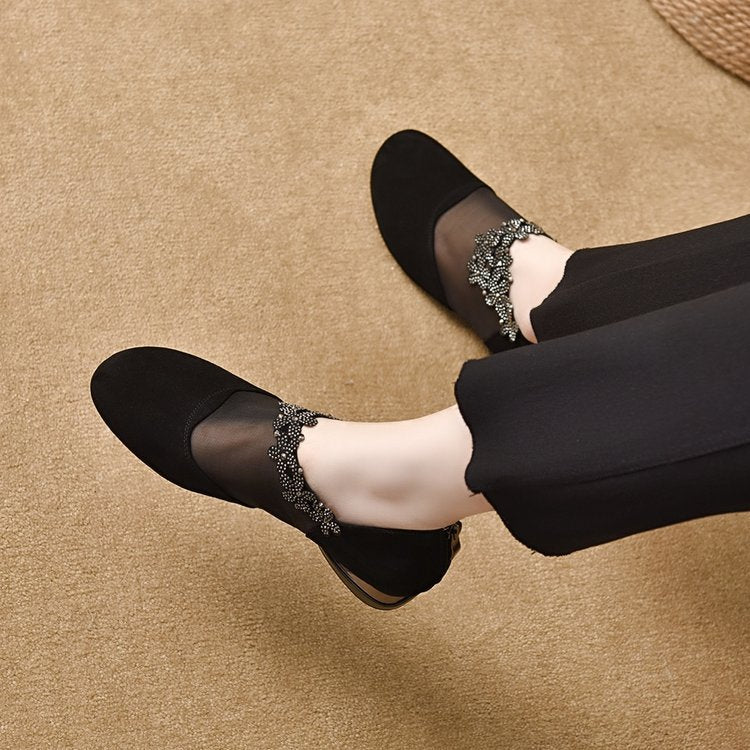 😍30% zniżki!✨【35-41】🏆 nowe damskie buty na koturnie z wydrążoną siateczką i miękkim spodem