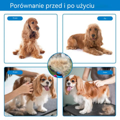 🔥Kup 1, a 1 dostaniesz gratis🔥 Profesjonalna szczotka do usuwania sierści zwierząt, delikatna, a zarazem skuteczna, dzięki której Twój dom będzie wolny od problemów z sierścią! ✨💖