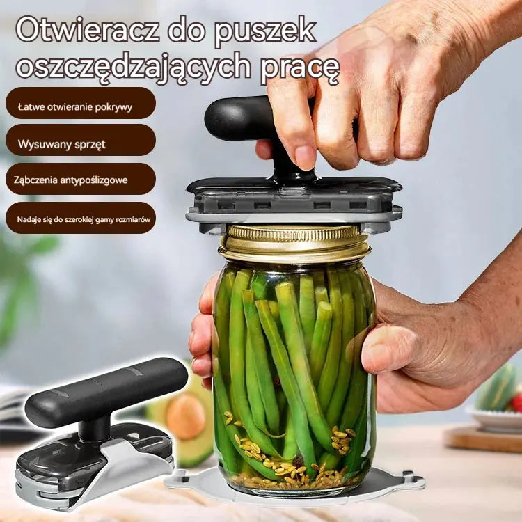 🎁🔥 2 SZT. ZA 99 ZŁ – KUP 1, DRUGI GRATIS! 💪 Koniec z mocno zakręconymi słoikami – otwieraj bez wysiłku!