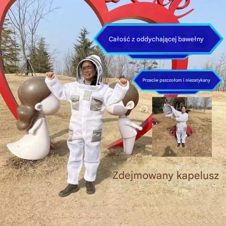 🐝Jednoczęściowy kombinezon 3D z bawełnianej siatki