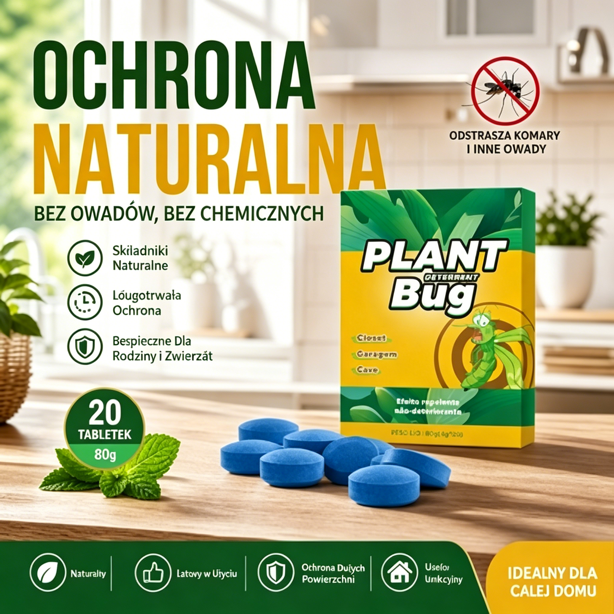 🔥 Kup 1, drugi GRATIS! 🛡️🏠 Wielofunkcyjny odstraszacz szkodników. 🐾 Bezpieczny dla zwierząt