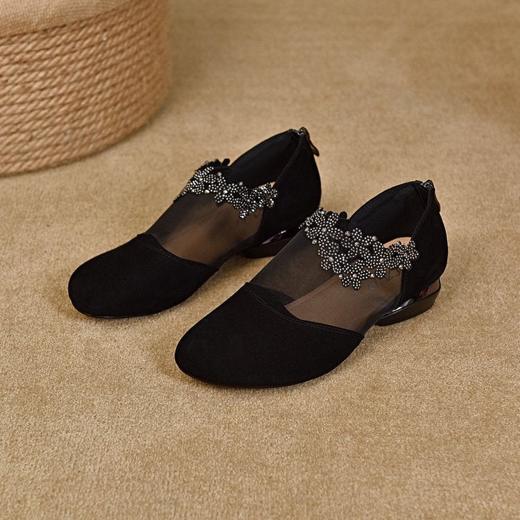 😍30% zniżki!✨【35-41】🏆 nowe damskie buty na koturnie z wydrążoną siateczką i miękkim spodem