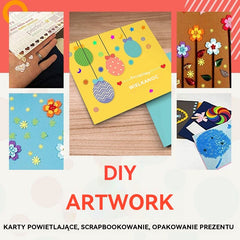 🎁 10 sztuk w cenie 5! Mini dziurkacze dla dzieci ✂️✨