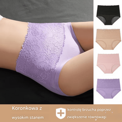 🔥Oferta ograniczona czasowo🔥【6szt】(M-6XL)Ostatni dzień super wyprzedaży-2026 Nowo ulepszona, nieprzemakalna bielizna z wysokim stanem