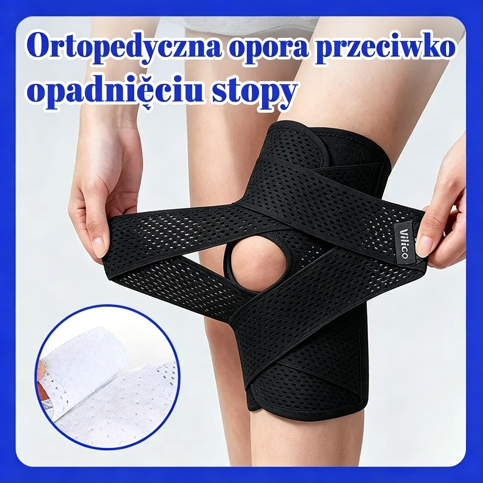 🦵Kup 1, Otrzymaj 1 Gratis! — 🔥【Genunchier 6. generacji, ulepszona wersja】 Stabilizator kolana na łąkotkę – oddychający, cienki i lekki