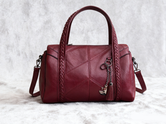 👜💟【50% ZNIŻKI】Torba z miękkiej skóry, torebka, duża pojemność, trzy przegrody, wodoodporna i odporna na zarysowania