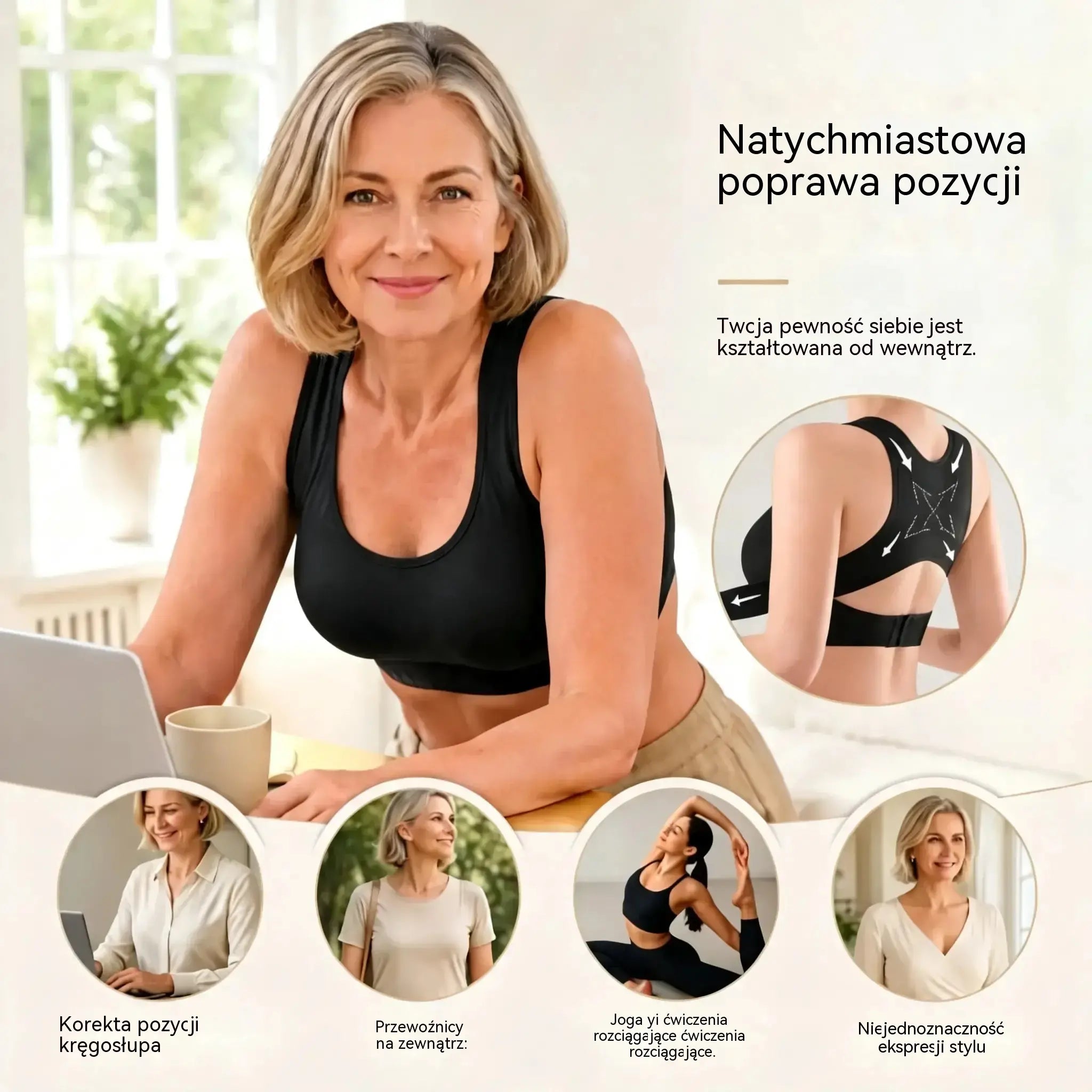 🔥 Kup 1, Otrzymaj 2 GRATIS! ✨ Bielizna modelująca dla kobiet – wysmukla plecy i podkreśla talię 💃