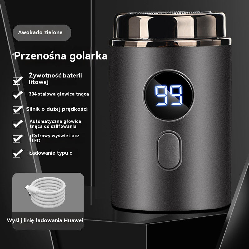⚡ Oferta specjalna -50%🔥 Wydajna mini golarka elektryczna dla mężczyzn z wyświetlaczem cyfrowym ✅️Płatność przy odbiorze