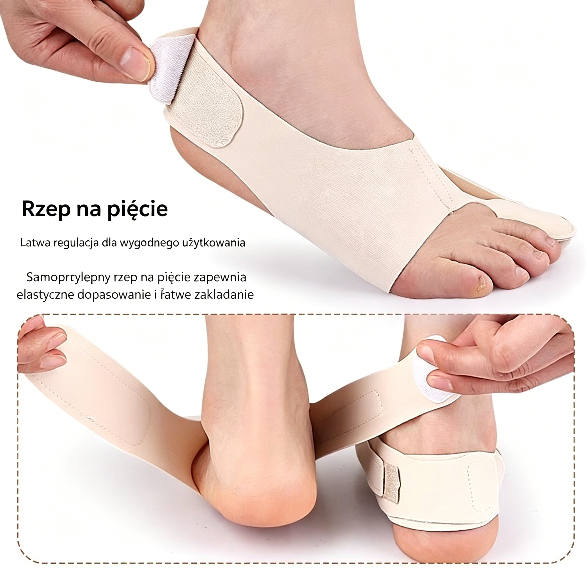 🔥 Promocja【Zestaw 2】👣 Separator palców stóp – komfort i ulga dla bolących stóp