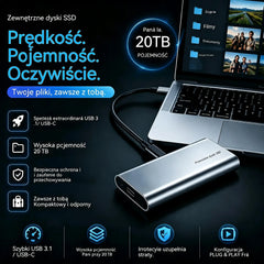 【20 TB】⚡ Ostatnia szansa na -50%! Przenośny SSD – więcej miejsca na zdjęcia, filmy i wszystkie ważne wspomnienia 💾❤️