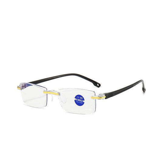 ✨👓 【Unisex】 Modne i chroniące wzrok okulary o wysokiej rozdzielczości, zapobiegające niebieskiemu światłu i chroniące przed upadkiem, trwałe okulary do czytania