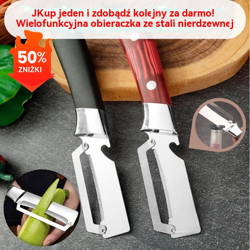 💥Kup 1, a drugi dostaniesz gratis! 💥🔪Wielofunkcyjna obieraczka ze stali nierdzewnej🧅