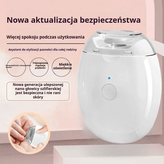 💅 Kup 1, drugi dostaniesz GRATIS✨ Automatyczny pilnik do paznokci, bezpieczna i delikatna pielęgnacja 👶🔧