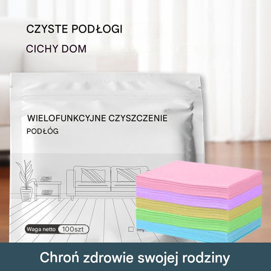 🧹【Kup 1, a drugi dostaniesz GRATIS!】✨ 200 antybakteryjnych i dezodoryzujących tabletek czyszczących wielofunkcyjnych | Nadają się do podłóg z twardego drewna, podłóg laminowanych, płytek oraz ścian w kamperach