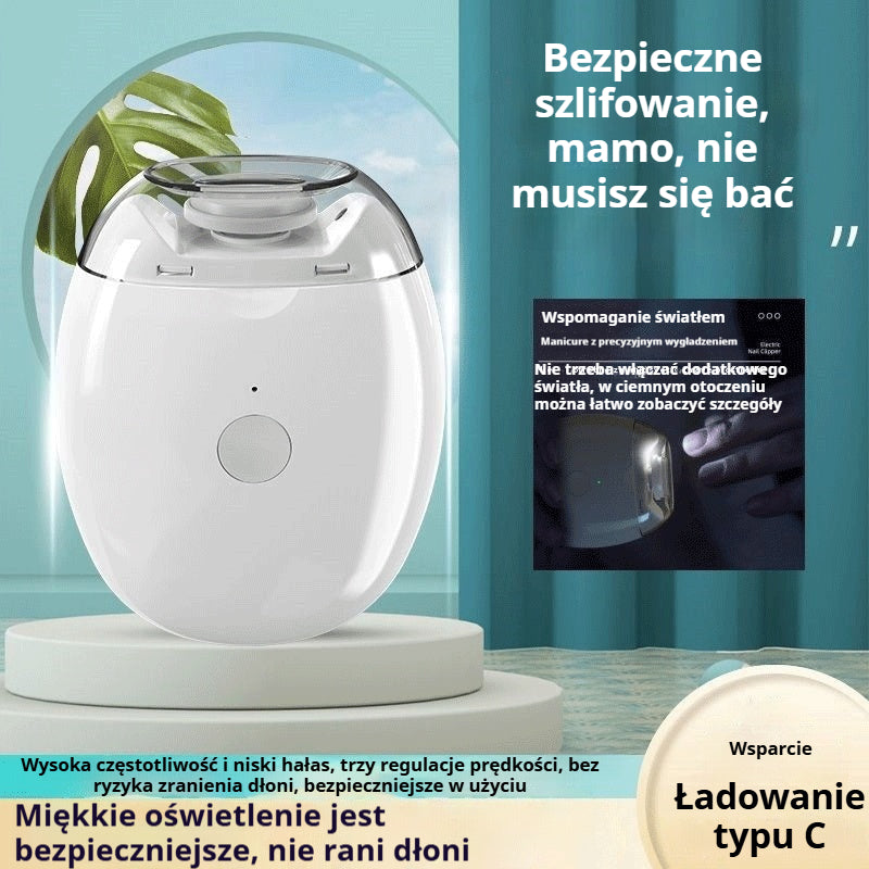 💅 Kup 1, drugi dostaniesz GRATIS✨ Automatyczny pilnik do paznokci, bezpieczna i delikatna pielęgnacja 👶🔧