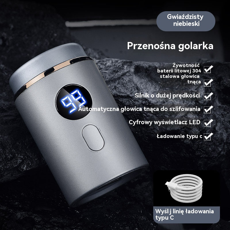 ⚡ Oferta specjalna -47%🔥 Wydajna mini golarka elektryczna dla mężczyzn z wyświetlaczem cyfrowym ✅️Płatność przy odbiorze