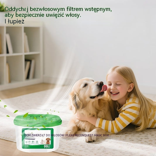 🔥 OFERTA 2026 - Magiczne pudełko do usuwania sierści zwierząt i nieprzyjemnych zapachów w domu【Kup 1, a 1 dostaniesz gratis】
