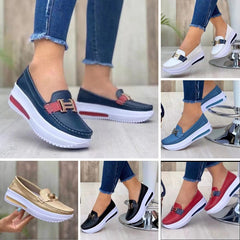 🔥🩰【Rozmiary 35-43】2026 Nowe modne buty damskie, buty casualowe z grubą podeszwą, miękkie i wygodne