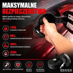 🚗🔐 Chroń swoje paliwo! Wytrzymały korek wlewu paliwa z zamkiem na klucz – skuteczna ochrona przed kradzieżą i niepowołanym dostępem**
