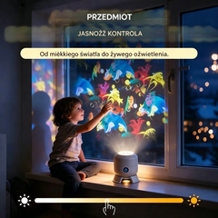 💖🌙Żarówka LED do projektora z dynamicznym efektem obrotowym 2026! – Świetny sposób, by pomóc dzieciom zasnąć