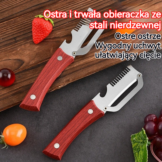 ✅Kup 1, a drugi dostaniesz gratis (2 produkty)🧅🔪 3 w 1 wielofunkcyjny środek czyszczący do kuchni: czyści, tnie, otwiera butelki! 🔥