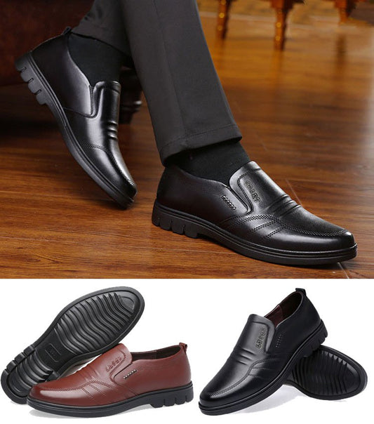 😍30% zniżki!🔥【39-44】Meskie skorzane buty biznesowe