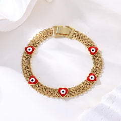 📿 Oferta ograniczona czasowo 50% zniżki 🌀 Bransoletka boho ze słonikiem na szczęście – symboliczne zawieszki, regulowany rozmiar, złocone wykończenie i 7 stylów ✨