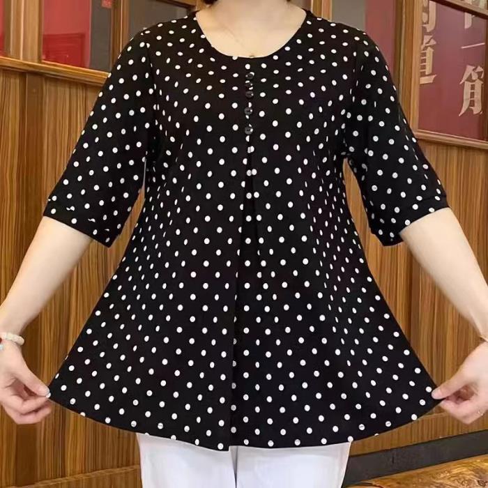 [🔥Oferta ograniczona czasowo🔥 ]💞[L-5XL] Nowa jesienna koszula w groszki 2026