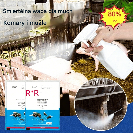 【10 worków!9.9 zł / sztuka】🦟Specjalnie zaprojektowany do zabijania komarów i much na farmach. Jedno opakowanie zabija pchły, szarańcze, karaluchy, muchy i komary!