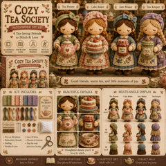 🎁Ostatni dzień: Skorzystaj z 49% zniżki! 🧵 Miniaturowy zestaw patchworkowy z serii Miniature World.