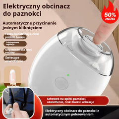 💅 Kup 1, drugi dostaniesz GRATIS✨ Automatyczny pilnik do paznokci, bezpieczna i delikatna pielęgnacja 👶🔧