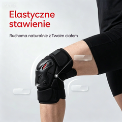 🏍️ Skorzystaj już teraz z 40% zniżki! 🛡️ Zestaw ochraniaczy na kolana i łokcie do motocykla – odporne na uderzenia, z regulowanymi paskami i oddychającą wyściółką – niezbędne dla bezpieczeństwa podczas jazdy, jazdy na rolkach lub rowerze 💪