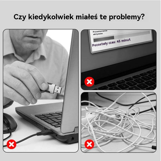 🔌✨ Przenośny hub USB-C 5-w-1, obsługuje wyjście HDMI 4K 🎥💻
