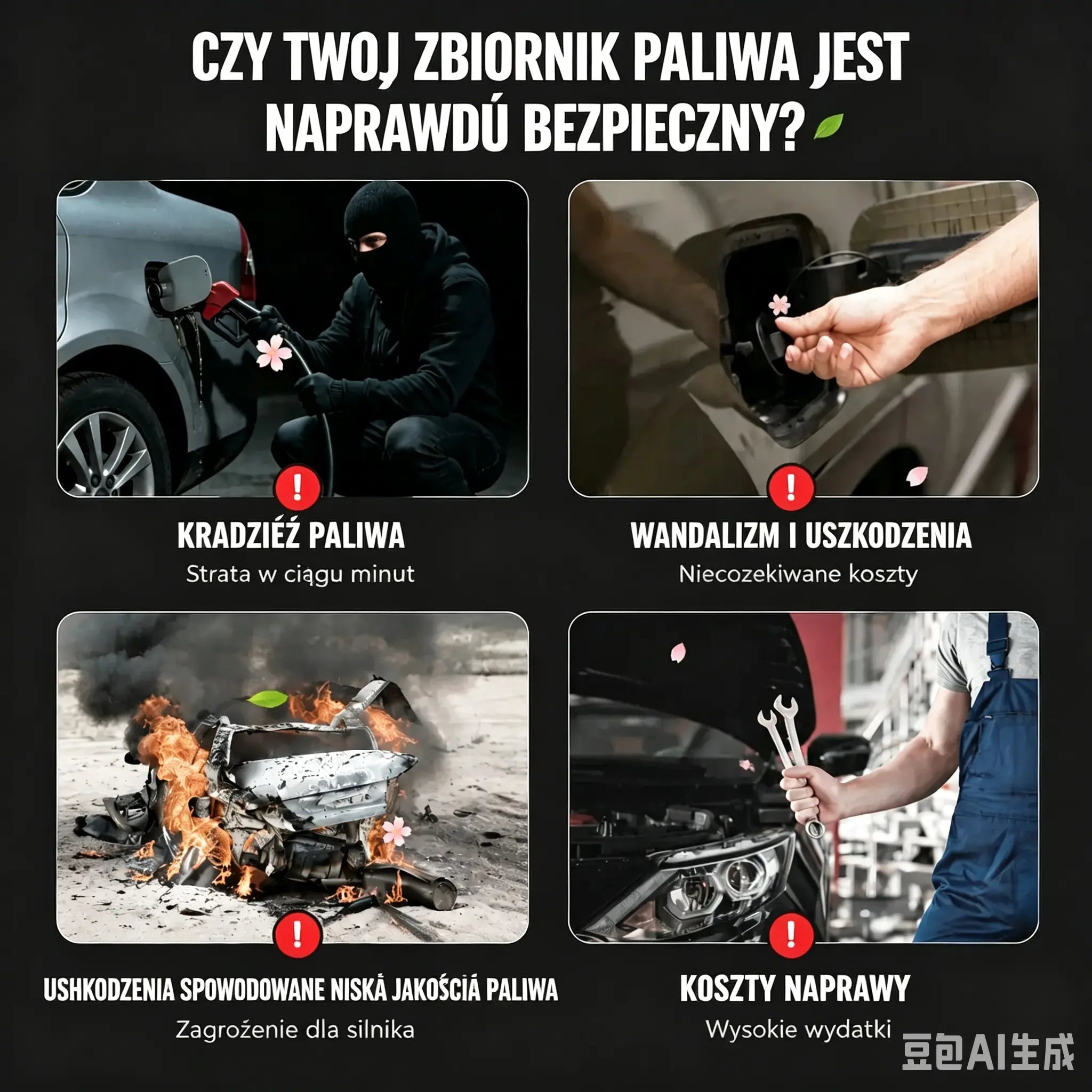 🚗🔐 Chroń swoje paliwo! Wytrzymały korek wlewu paliwa z zamkiem na klucz – skuteczna ochrona przed kradzieżą i niepowołanym dostępem**