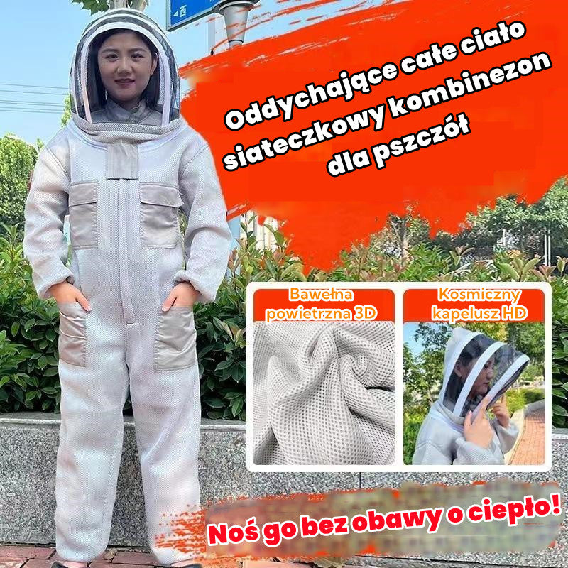 🐝Jednoczęściowy kombinezon 3D z bawełnianej siatki