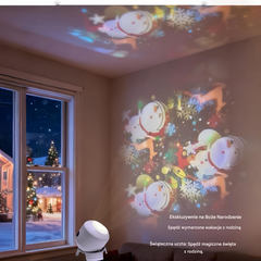 🔥Oferta ograniczona czasowo🔥 Dynamiczny, obrotowy projektor LED