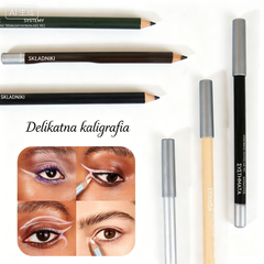 🔈🔈TERAZ 50% ZNIŻKI💜KUP 1, DRUGI W PREZENCIE💜Drewniany, wodoodporny, trwały, twardy eyeliner
