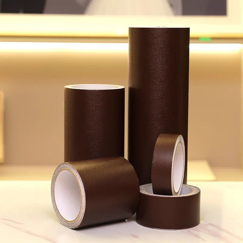 【20 cm × 3 m 】🛋️ Samoprzylepna Łatka do Naprawy Skóry 🔧 Szybko Zakrywa Pęknięcia, Rozdarcia i Łuszczącą się Skórę ✨