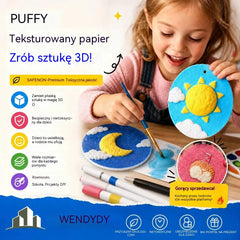 1 zestaw 99zł🎄Specjalna oferta niespodzianka! 🔮Opanuj magię rysowania! 👩‍🎨Papier do rysowania z teksturą pianki🎁