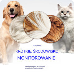 🔥Kup 1, a 1 dostaniesz gratis🔥 Profesjonalna szczotka do usuwania sierści zwierząt, delikatna, a zarazem skuteczna, dzięki której Twój dom będzie wolny od problemów z sierścią! ✨💖