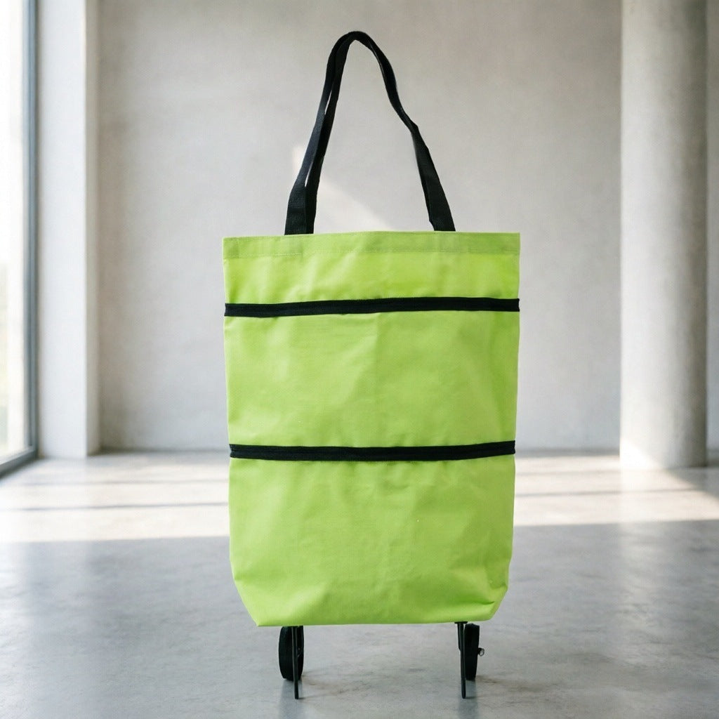1 szt. tylko 109 zł 🔥 Torba i wózek 2w1 🛒🎒 Składana, lekka i wygodna – koniec z dźwiganiem ciężkich zakupów!