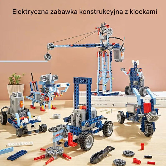 【50% zniżki przez ograniczony czas】🤖Elektryczna zabawka z klockami