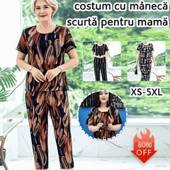 【🔥Oferta ograniczona czasowo🔥】【XL-5XL】Dwuczęściowy garnitur damski z 2026 roku jest modny i swobodny, lekki i cienki, wygodny i miękki.