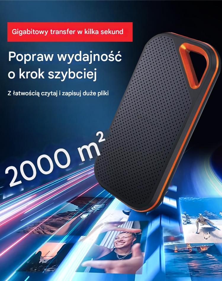 【Ostatni dzień 🔥50% zniżki】💥【64TB】 Szybki, mobilny dysk twardy o dużej pojemności - USB3.2